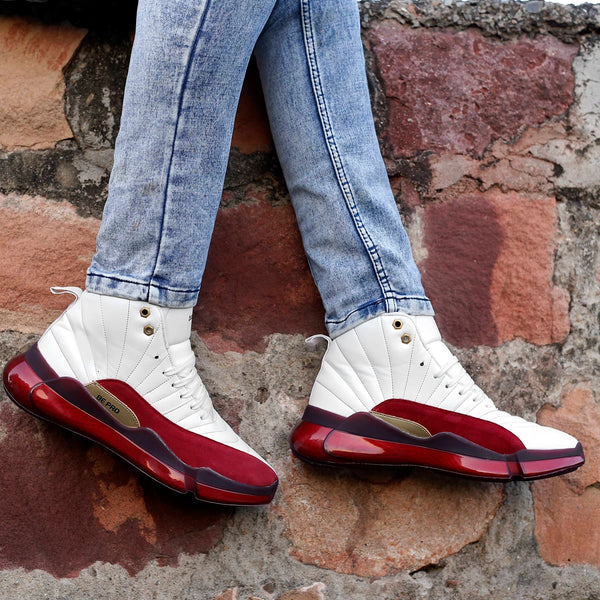 white sneakers